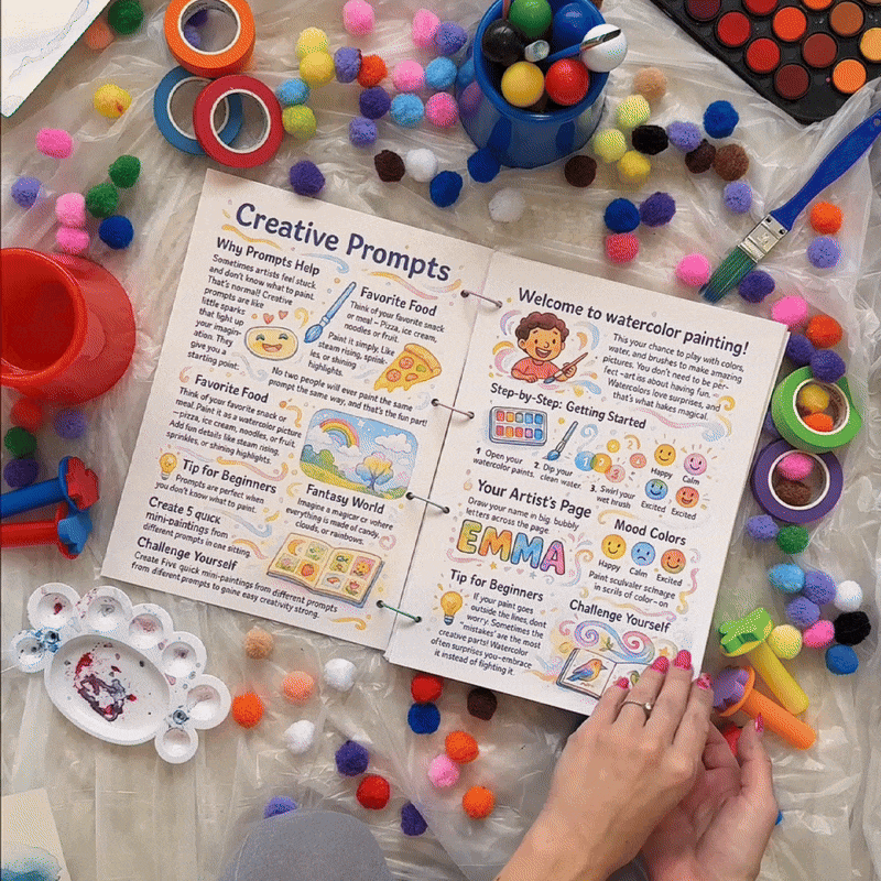 1000+ Watercolor Notes For Kids