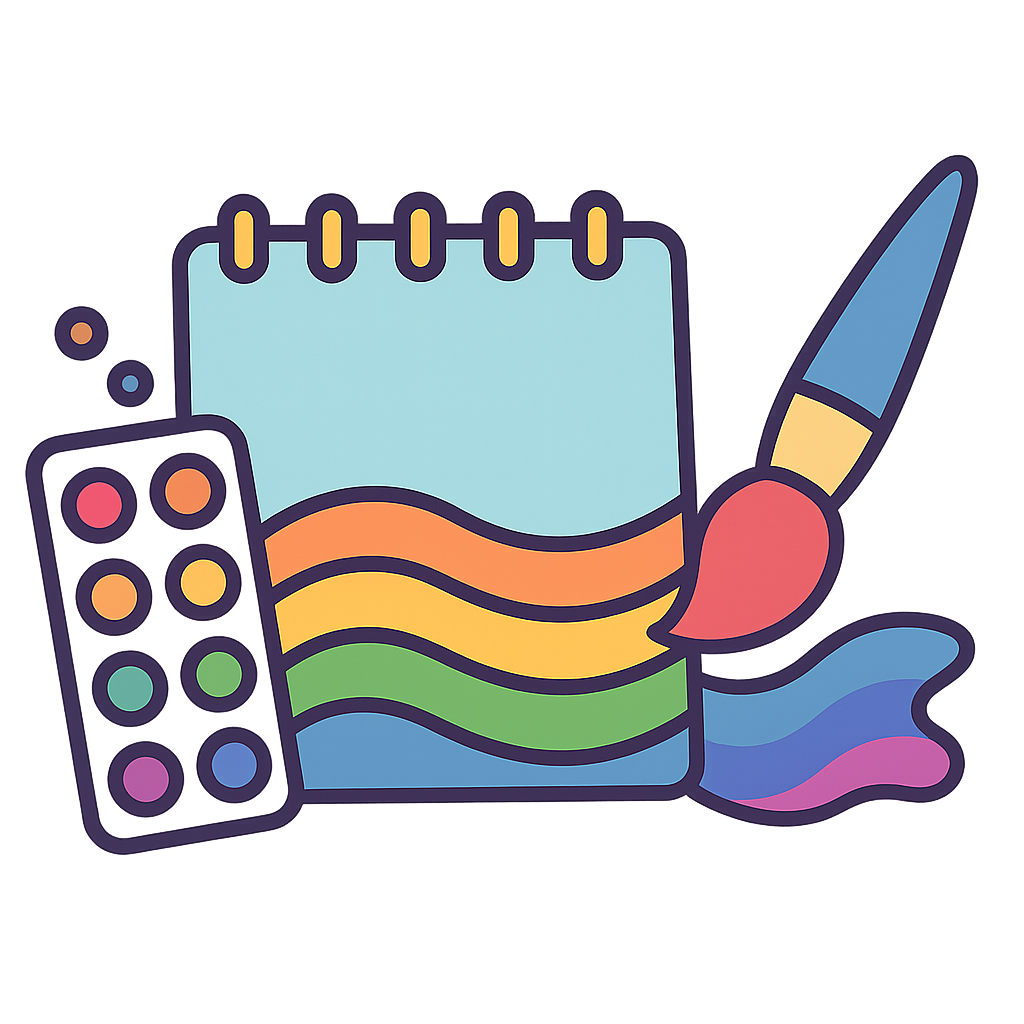 Beginner’s Watercolor Notes for Kids