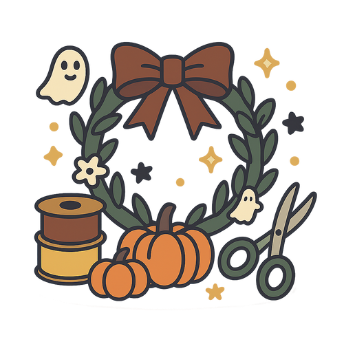 Halloween Wreath Workshop Notes