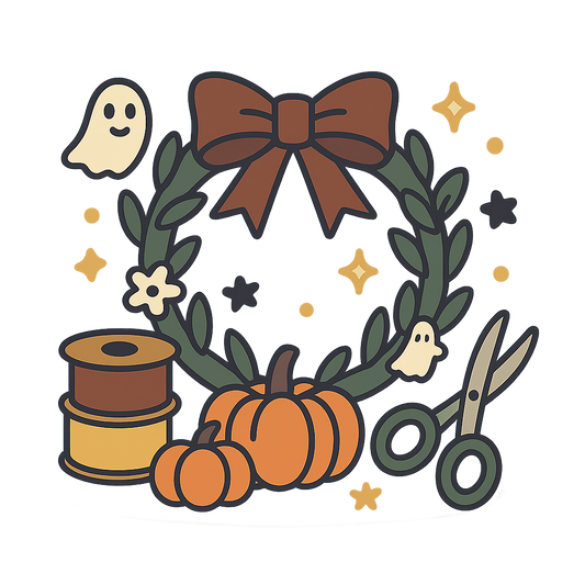 Halloween Wreath Workshop Notes